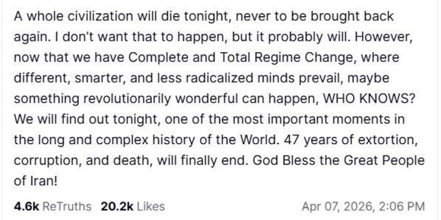 مسؤول أمريكي سابق لـ «تحيا مصر»: إيران دولة قوية وتهديدات ترامب حرب نفسية