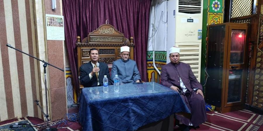 "أوقاف سوهاج" تواصل فعاليات الأسبوع الثقافي بمسجد الفرشوطي