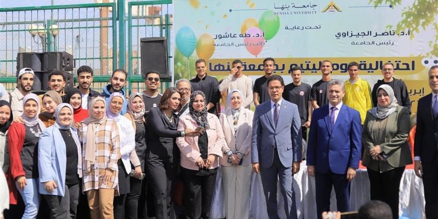 رئيس جامعة بنها يشهد احتفالية يوم اليتيم