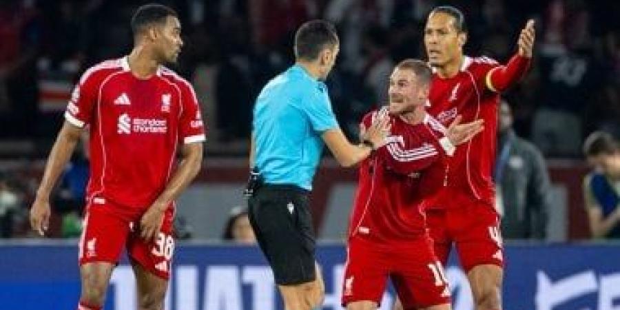 باريس سان جيرمان يتفوق على ليفربول 1 - 0 في الشوط الأول.. فيديو
