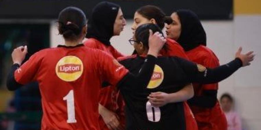 الأهلي يحسم لقب بطولة الجمهورية لناشئات الطائرة بالفوز علي الزمالك