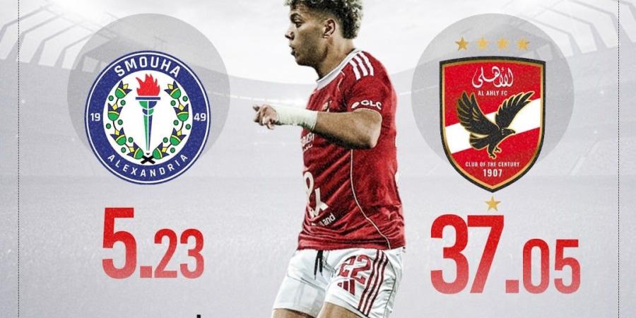 الأهلى يتفوق على سموحة بفارق 32 مليون يورو قبل لقاء الليلة.. اعرف التفاصيل