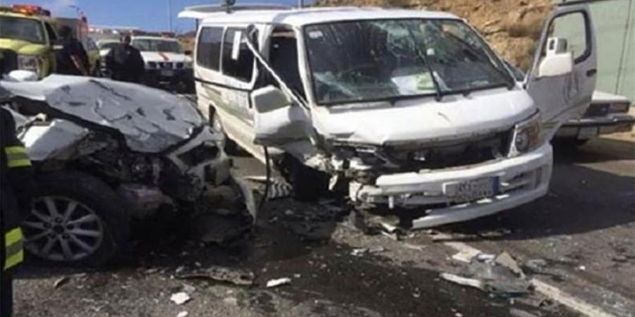 تفاصيل إصابة 7 أشخاص في تصادم ميكروباص وملاكي بمدينة منوف