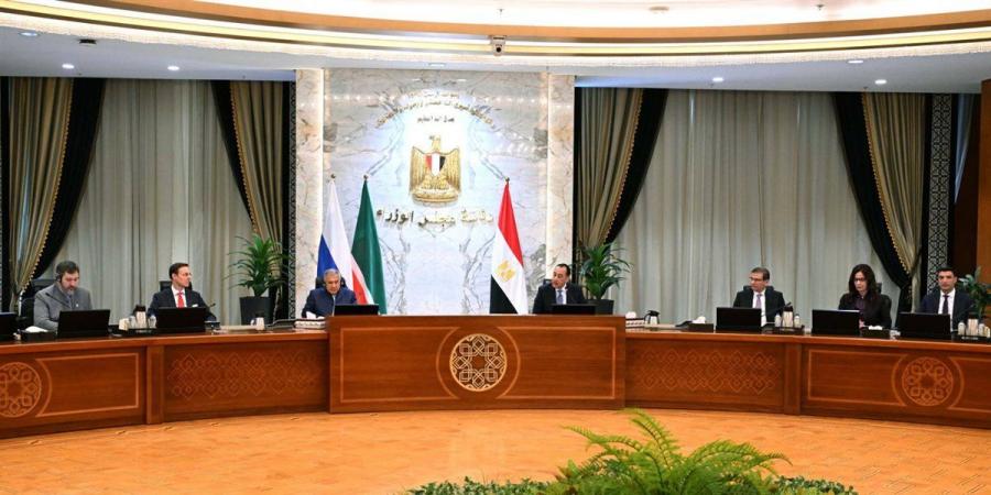 مدبولي يبحث مع رئيس تتارستان تسريع تنفيذ المنطقة الصناعية الروسية وتوسيع التعاون الثنائي