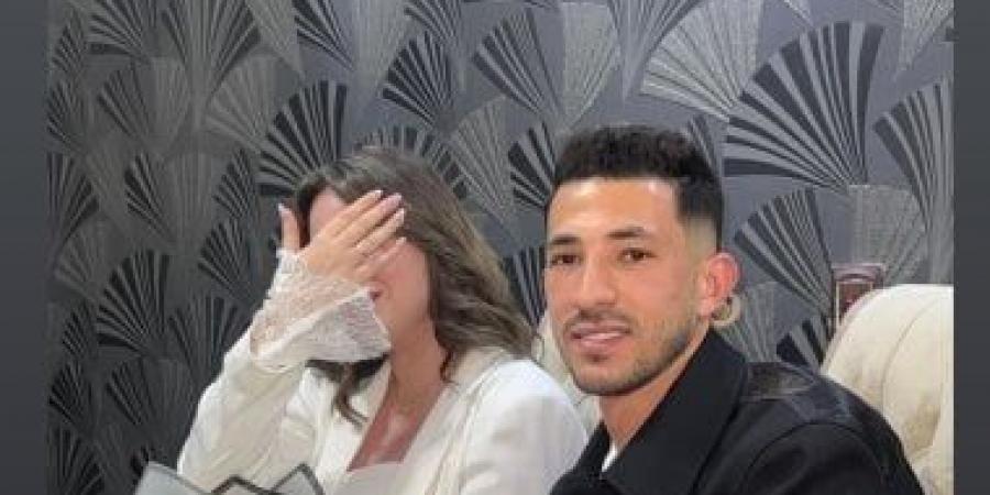 أحمد فتوح يحتفل بخطوبته قبل مواجهة الزمالك وشباب بلوزداد