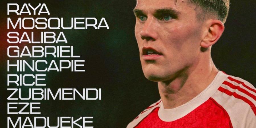 أرسنال ضد سبورتينج لشبونة.. التشكيل الرسمي لموقعة الحسم بدوري أبطال أوروبا