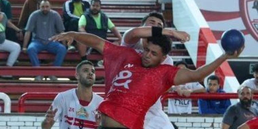 الأهلي يهزم الزمالك فى دورى 2006 لكرة اليد