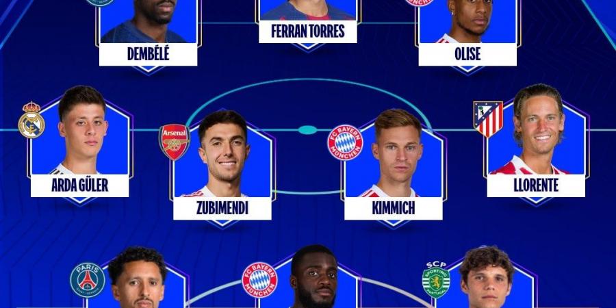 نجوم البايرن وسان جيرمان يتصدرون التشكيل المثالى لربع نهائى دورى أبطال أوروبا