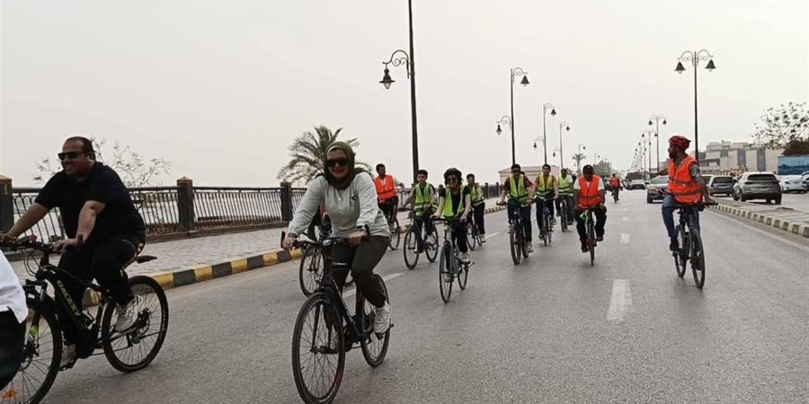 رياضة بني سويف تُعزز "لياقة المصريين" بفعاليات الدراجات الهوائية على كورنيش النيل