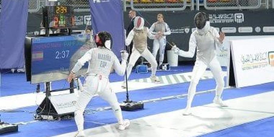 ختام منافسات بطولة كأس العالم لسلاح الشيش بالقاهرة اليوم