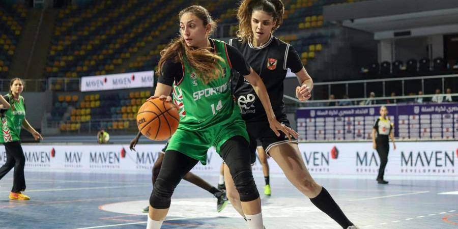 نادي سبورتنج يفوز على الأهلي ويحصد لقب نهائي كأس مصر لكرة السلة سيدات