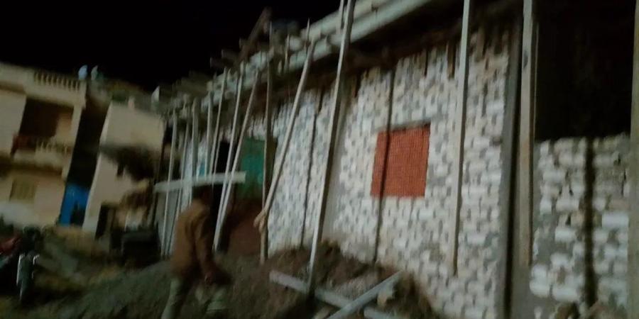 ​في حملة ليلية مكبرة بالدلنجات: إحباط محاولة تعدٍ بالبناء على أملاك الدولة بقرية "المسين"