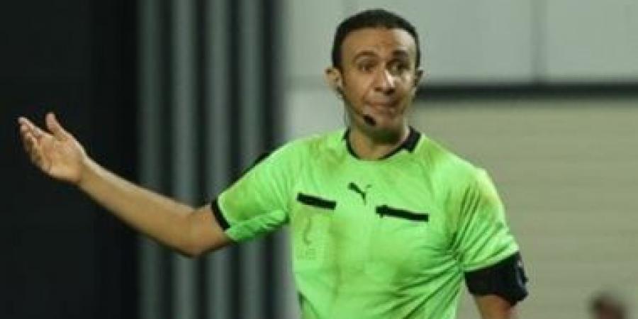 طارق مجدى حكما لمباراة طنطا ضد وى المعادة بدورى المحترفين