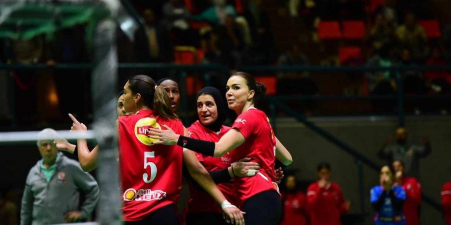 الأهلى أمام ليتو الكاميرونى اليوم في ربع نهائى بطولة أفريقيا لسيدات الطائرة