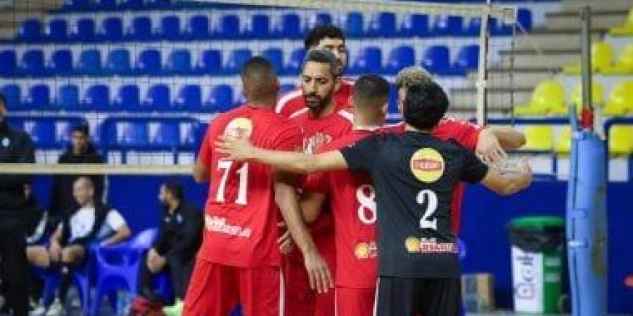 الأهلي ضمن المجموعة الثانية ببطولة أفريقيا للأندية للكرة الطائرة رجال