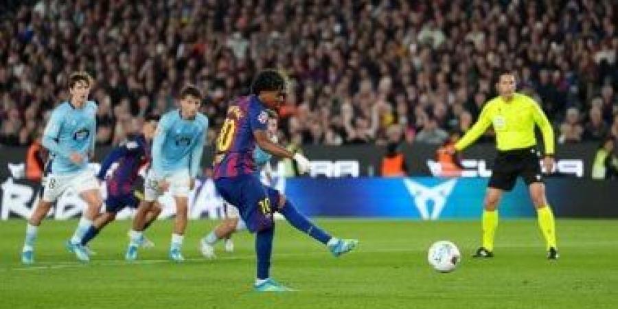 برشلونة ضد سيلتا فيجو.. لامين يامال يهز الشباك ويتعرض للإصابة فى الشوط الأول