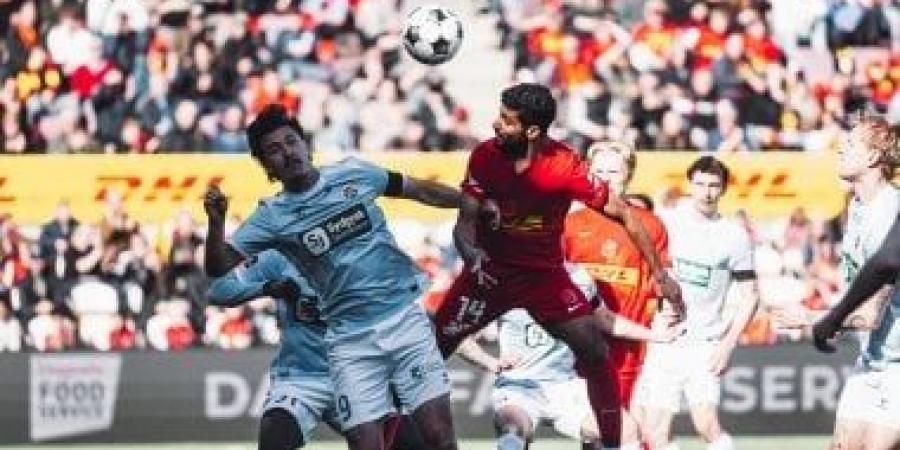 نوردشيلاند يتعادل مع آرهوس 1-1 في الدوري الدنماركي بمشاركة إبراهيم عادل
