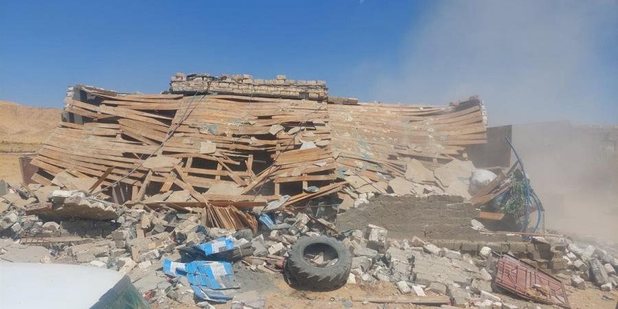 استرداد 400 ألف متر بالفيوم الجديدة في حملة لإزالة التعديات