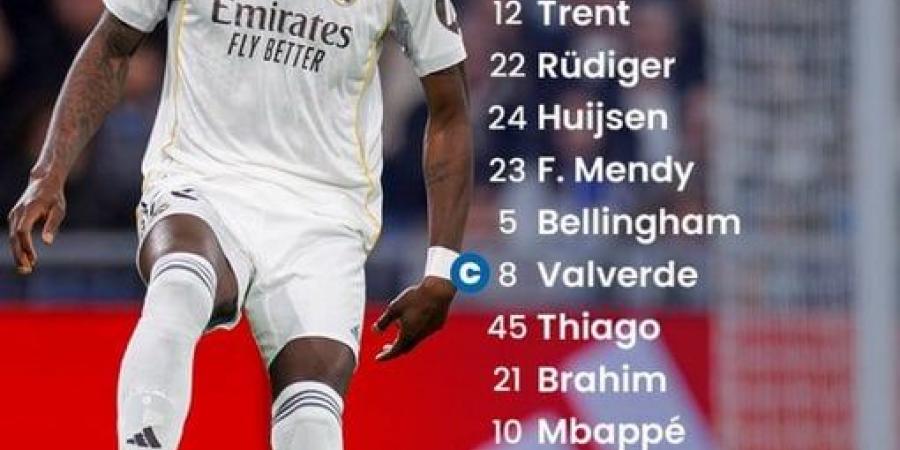 ريال بيتيس ضد الريال.. مبابي وفينيسيوس يقودان تشكيل الملكي في الليجا