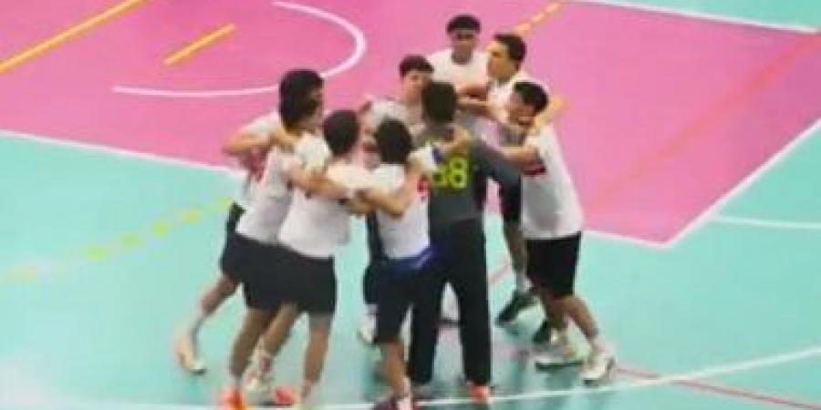 الزمالك يتوج بكأس مصر لكرة اليد مواليد 2010 على حساب الأهلى