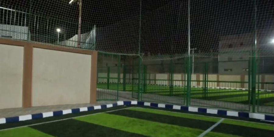 تطوير شامل لملاعب مركز شباب كفر السنابسة بالمنوفية «بلد فتيات العنب»