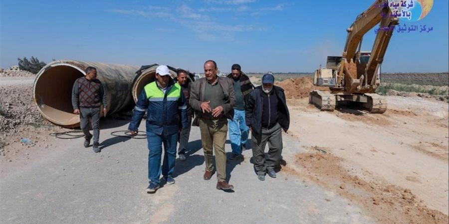 رئيس "مياه الإسكندرية" يتابع أعمال الإحلال والتجديد بالمحطات استعدادًا لفصل الصيف