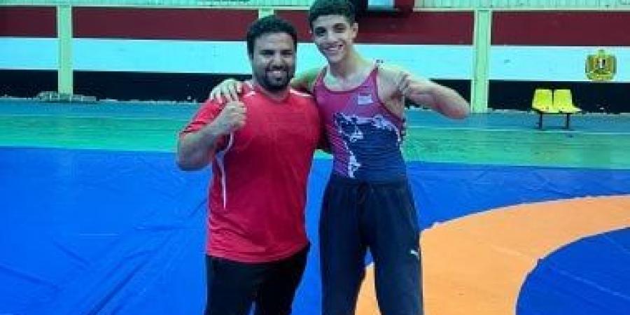 مدرب عبدالله حسونة لليوم السابع: الخدعة سبب الترند فى بطولة أفريقيا للمصارعة