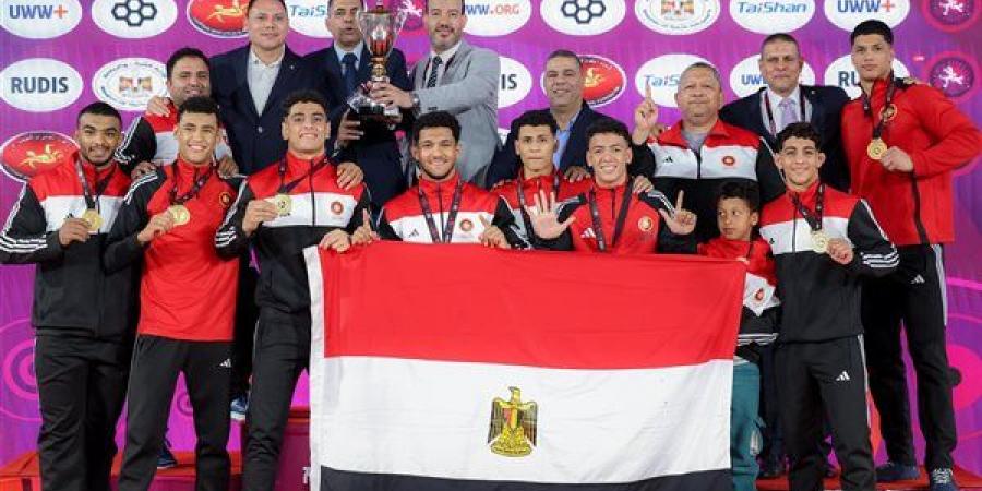 منتخب المصارعة الرومانية تحت 20 سنة يتوج بكأس البطولة الأفريقية بعد حصد 8 ميداليات