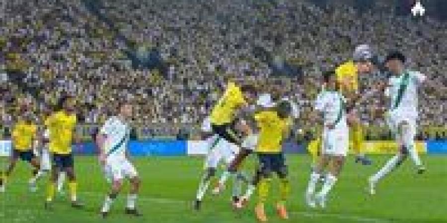 النصر ضد الأهلي.. كريستيانو رونالدو يسجل هدف إعجازي لـ النصر في مرمى الأهلي بدوري روشن السعودي