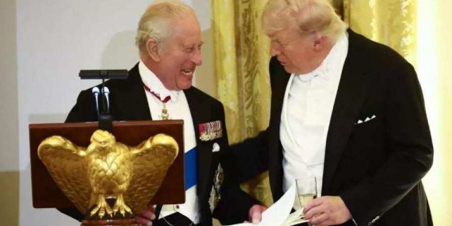 «نكتة دبلوماسية تحرج ترامب».. ماذا فعل الملك تشارلز خلال مأدبة عشاء في البيت الأبيض؟