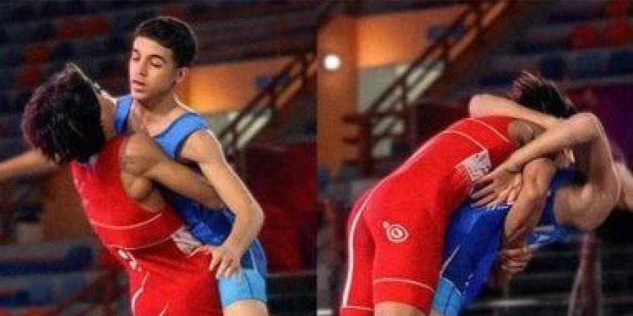 شاهد عبد الله حسونة أمام بطل تونس في بطولة أفريقيا وحصده الميدالية الذهبية