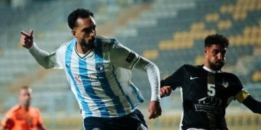 مصطفى زيكو يسجل هدف بيراميدز الثانى فى شباك إنبى