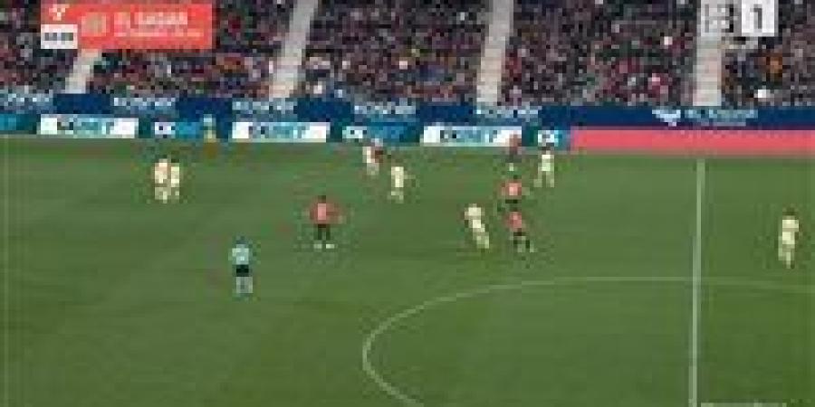 osasuna vs barcelona.. ملخص اهداف ونتيجه مباراة برشلونة وأوساسونا في الدوري الإسباني بعد مرور 60 دقيقة