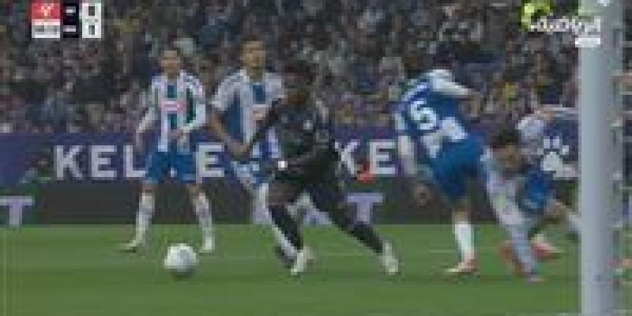 إسبانيول ضد الريال.. فينيسيوس جوينور يسجل الهدف الأول لـ ريال مدريد في مرمى إسبانيول بالدوري الإسباني