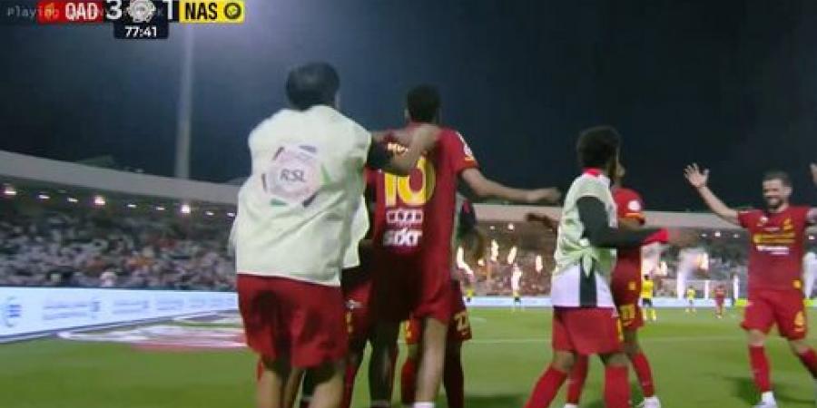 القادسية ضد النصر.. اهداف ونتيجه وملخص مباراة النصر والقادسية في دوري روشن السعودي بعد مرور 80 دقيقة