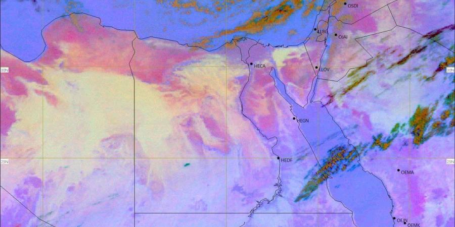 حالة الطقس اليوم في مصر الإثنين 4 مايو 2026.. انخفاض درجات الحرارة وشبورة وأمطار