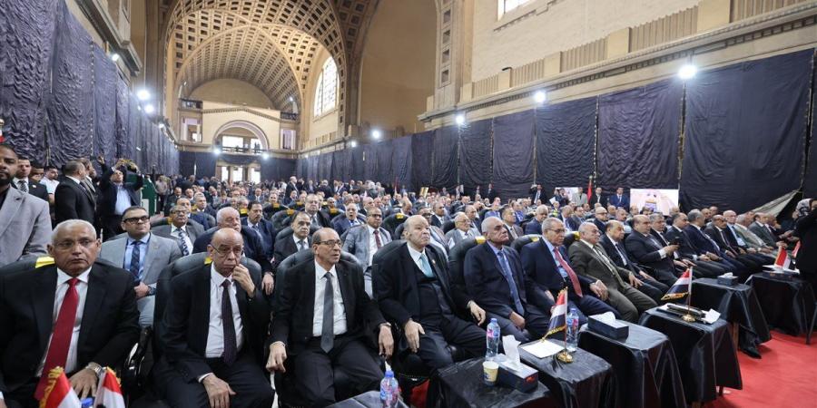 وزير العدل يكرم رئيس محكمة النقض وأعضاء مجلس القضاء الأعلى خلال افتتاح الجمعية العمومية