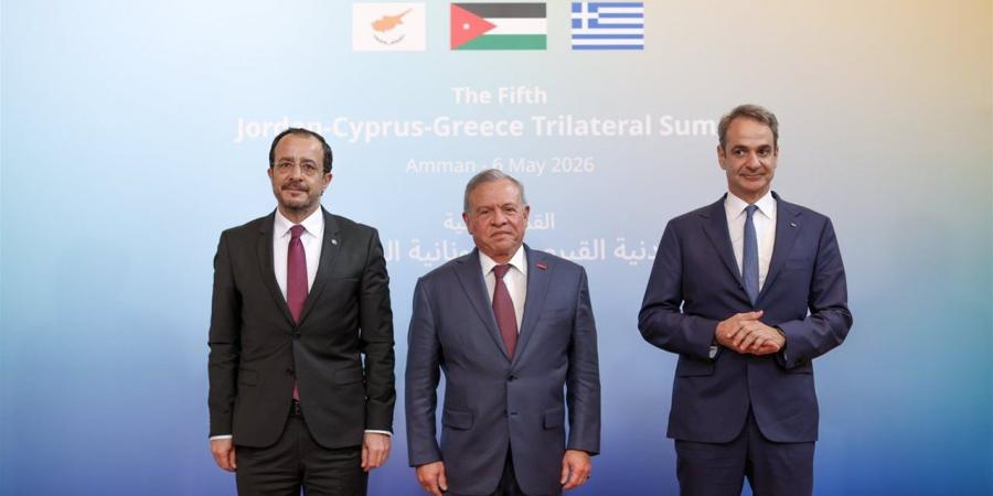 7 اتفاقيات خلال القمة الثلاثية بين الأردن وقبرص واليونان بعمّان