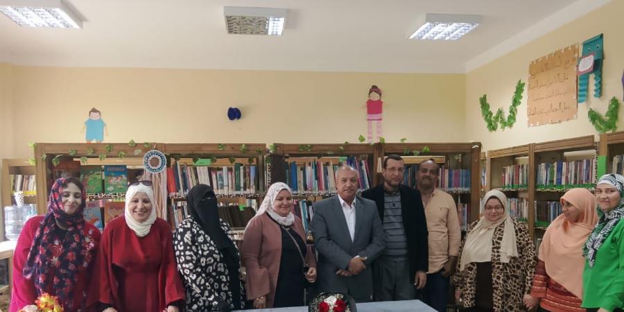 رئيس دار الكتب يتفقد مكتبة الخيالة بعين الصيرة بعد انتهاء تجهيزها