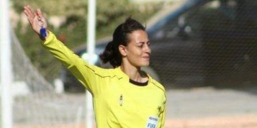 شاهنده المغربى تدير نهائي كأس مصر للكرة النسائية بين مسار ودجلة