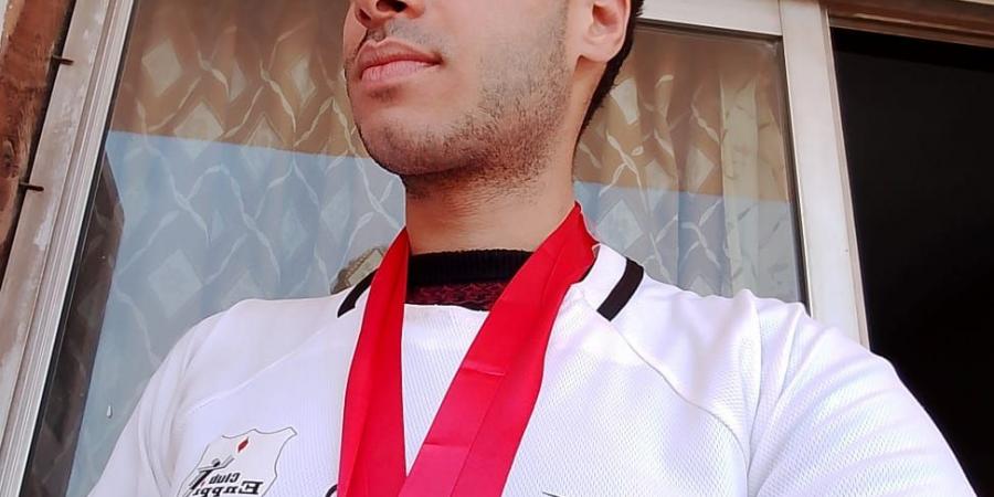 محمد علاء يتوج بميداليتين ذهبيتين فى بطولة الجمهورية لألعاب القوى البارالمبية