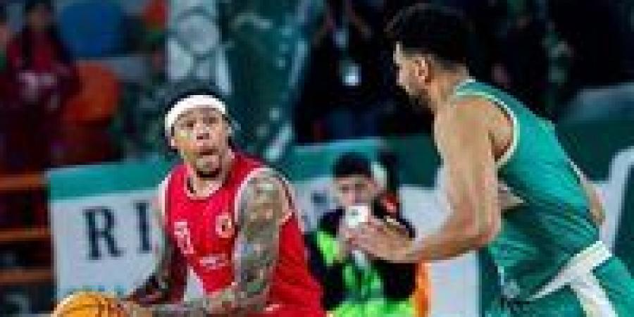 الأهلي يفوز على الاتحاد السكندري في بداية سلسلة نهائي دوري أليانز لكرة السلة