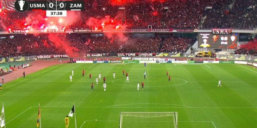 الزمالك يتعادل مع اتحاد العاصمة في الشوط الأول لنهائي الكونفدرالية