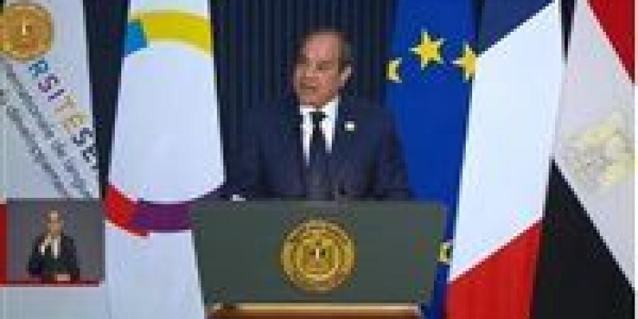 الرئيس السيسي: مصر شريك أصيل في إنتاج المعرفة ونشرها وجسر للتواصل الحضاري بين الشعوب