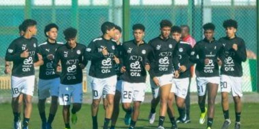 موعد مباراة مصر وإثيوبيا في أمم أفريقيا للناشئين بالمغرب