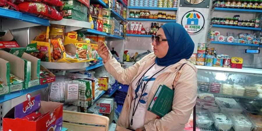 حملة رقابية مكبرة ببورفؤاد تضبط جبن رومي ومقرمشات مجهولة المصدر
