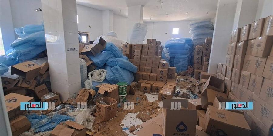 ضبط مصنع مياه معدنية مغشوشة في كفر الشيخ