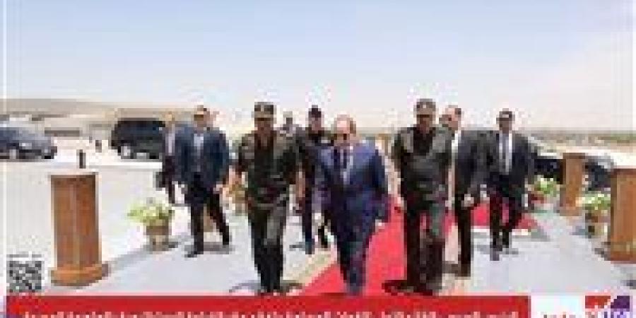 الرئيس السيسي يتفقد مقر القيادة الإستراتيجية بالعاصمة الجديدة