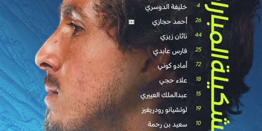 أحمد حجازي يقود تشكيل فريق نيوم ضد الشباب في مواجهة الدوري السعودي