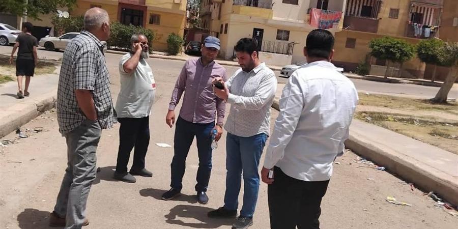 جولة ميدانية موسعة لنائب رئيس جهاز مدينة السادات لمتابعة مستوى الخدمات